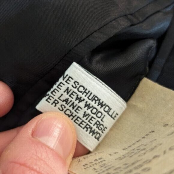 NWT Hugo Boss wool black suit/blazer jacket - Picture 9 of 14